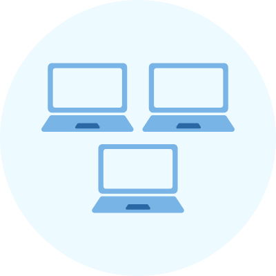 画像:運用監視センターでリモート監視