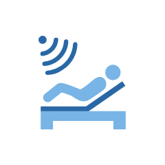 画像:ベッドセンサー型見守りセンサー