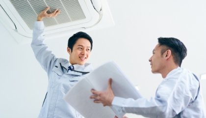 職場の空調環境を改善する